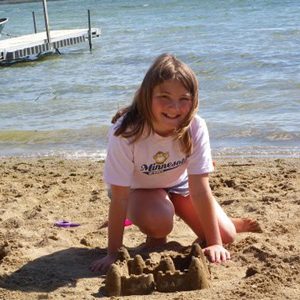 Sand Castle building on our resort-wide beach.